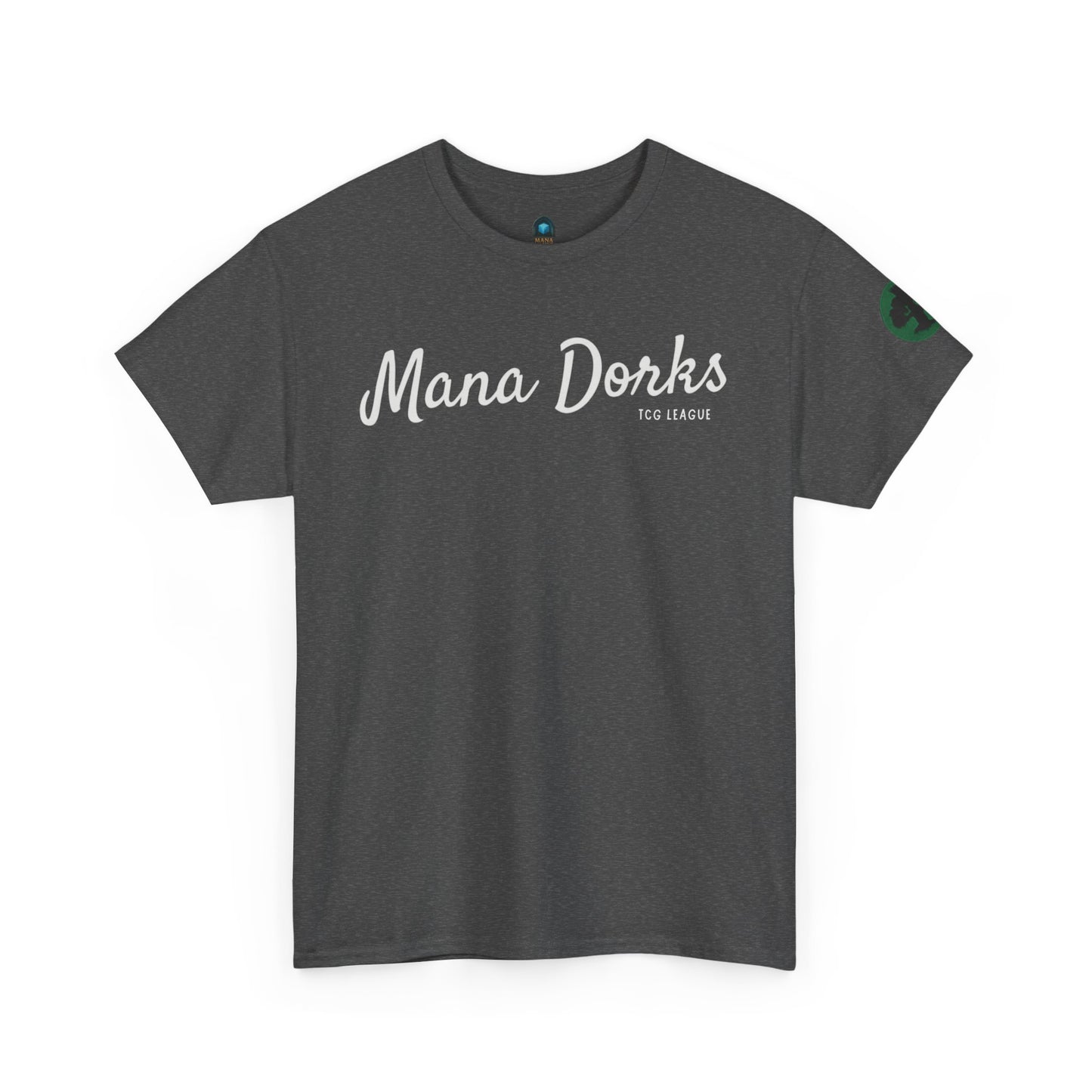 Unisex Heavy Cotton Tee - "Mana Dorks TCG League" - Perfect for Gamers and Collectors