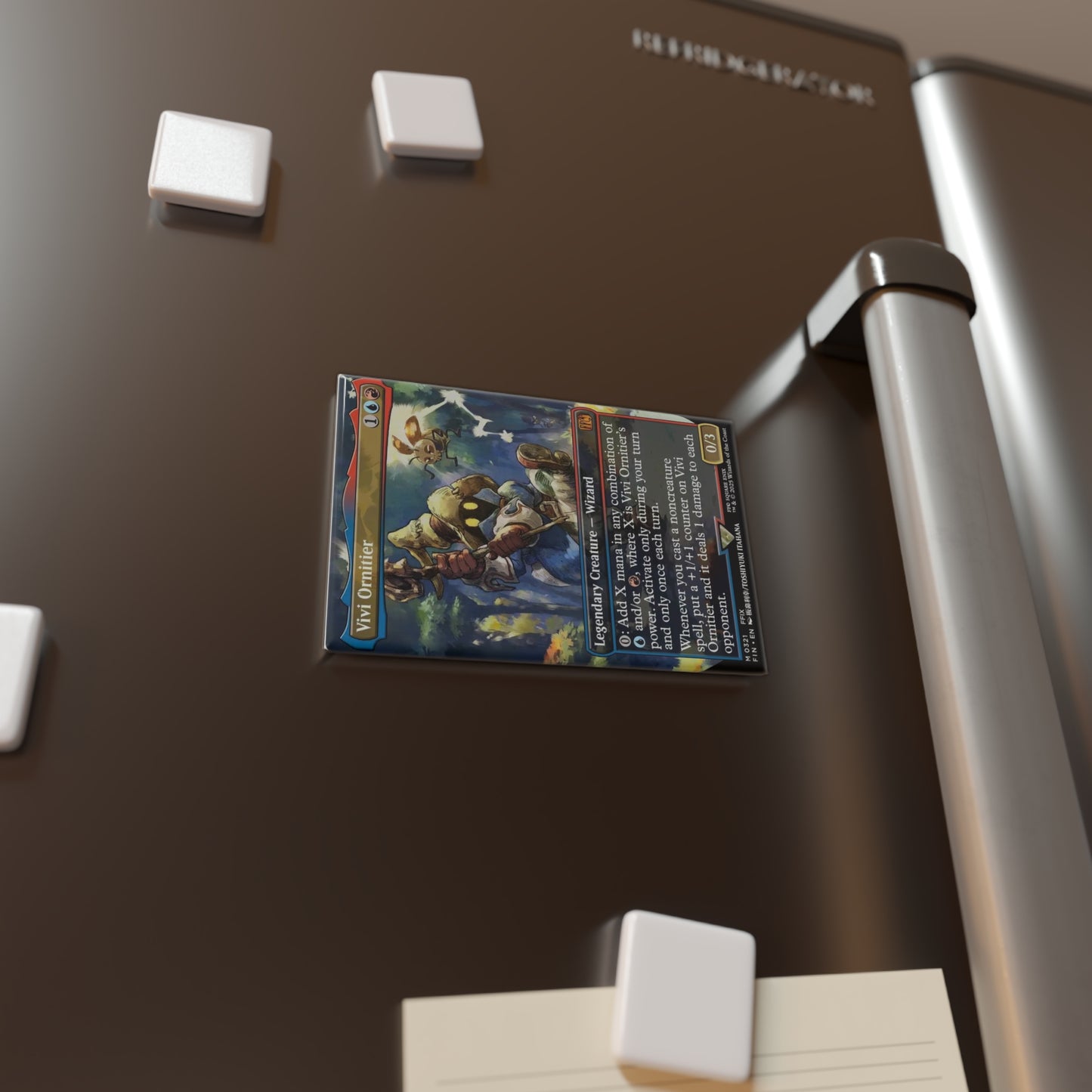 Final Fantasy Magic the Gathering Commander Magnet - Vivi