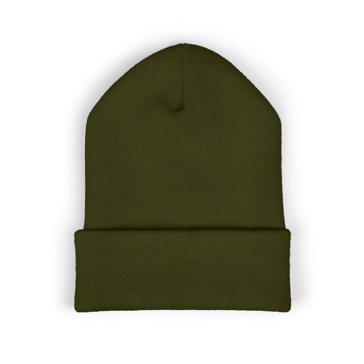 Embroidered Classic Cuffed Beanie - Trendy Winter Accessory