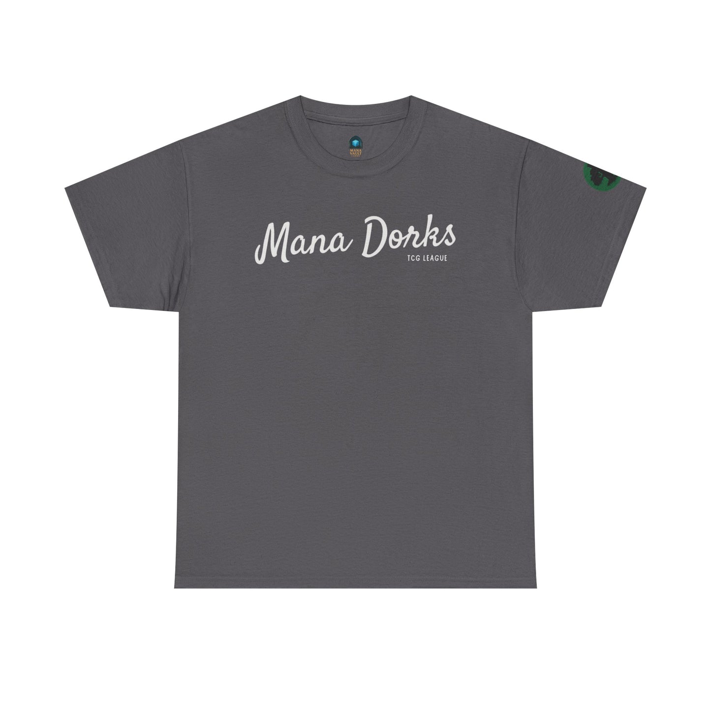 Unisex Heavy Cotton Tee - "Mana Dorks TCG League" - Perfect for Gamers and Collectors