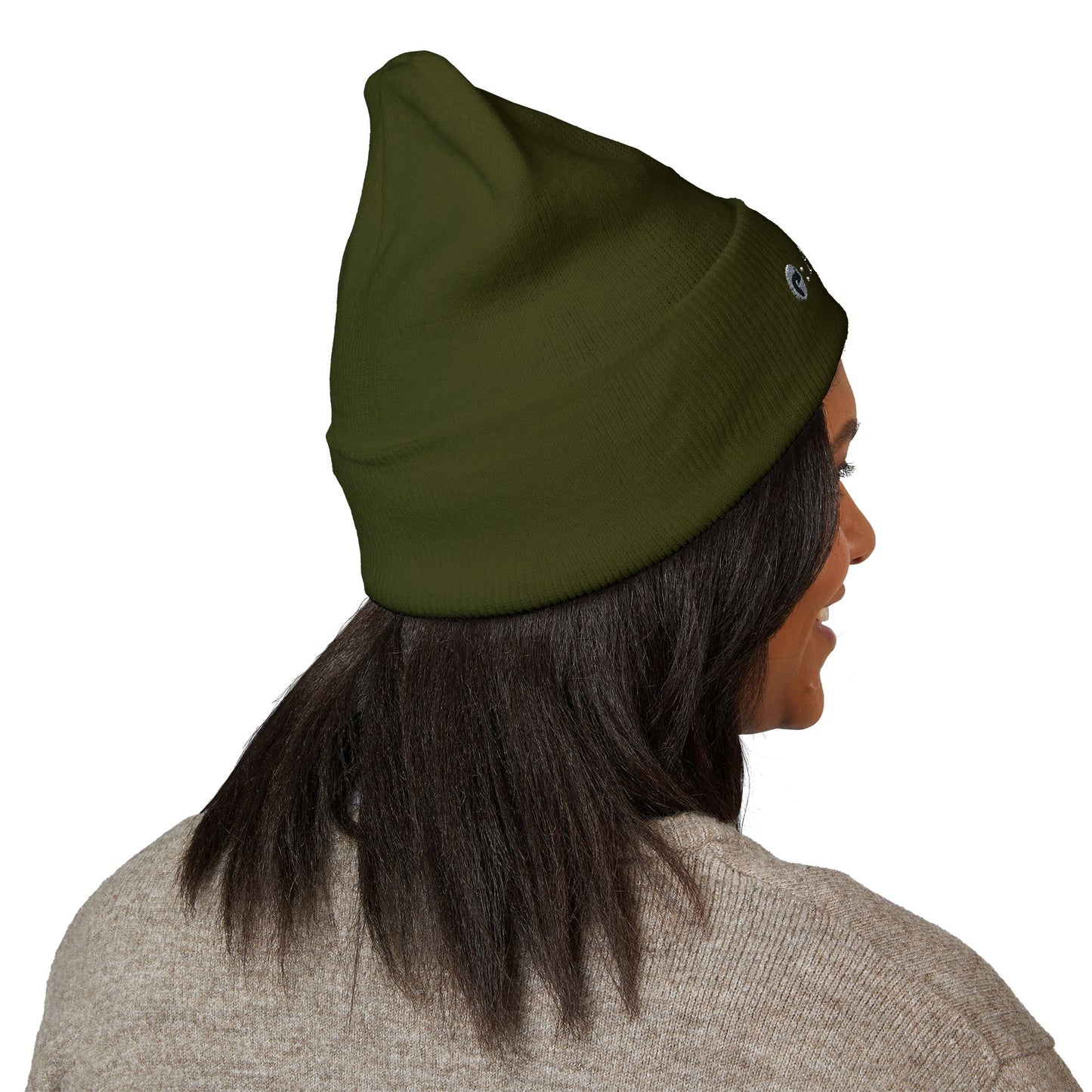 Embroidered Classic Cuffed Beanie - Trendy Winter Accessory