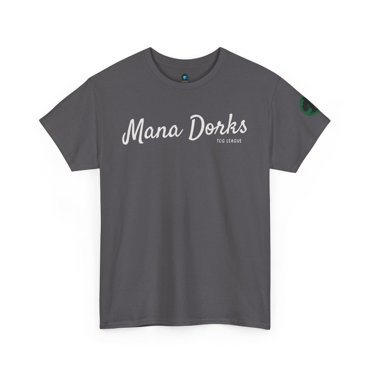 Unisex Heavy Cotton Tee - "Mana Dorks TCG League" - Perfect for Gamers and Collectors