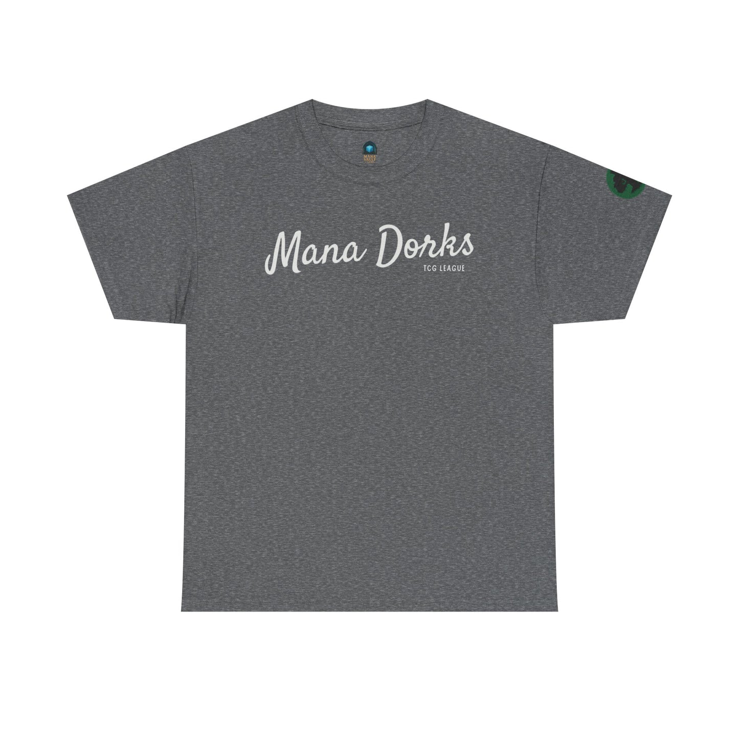 Unisex Heavy Cotton Tee - "Mana Dorks TCG League" - Perfect for Gamers and Collectors