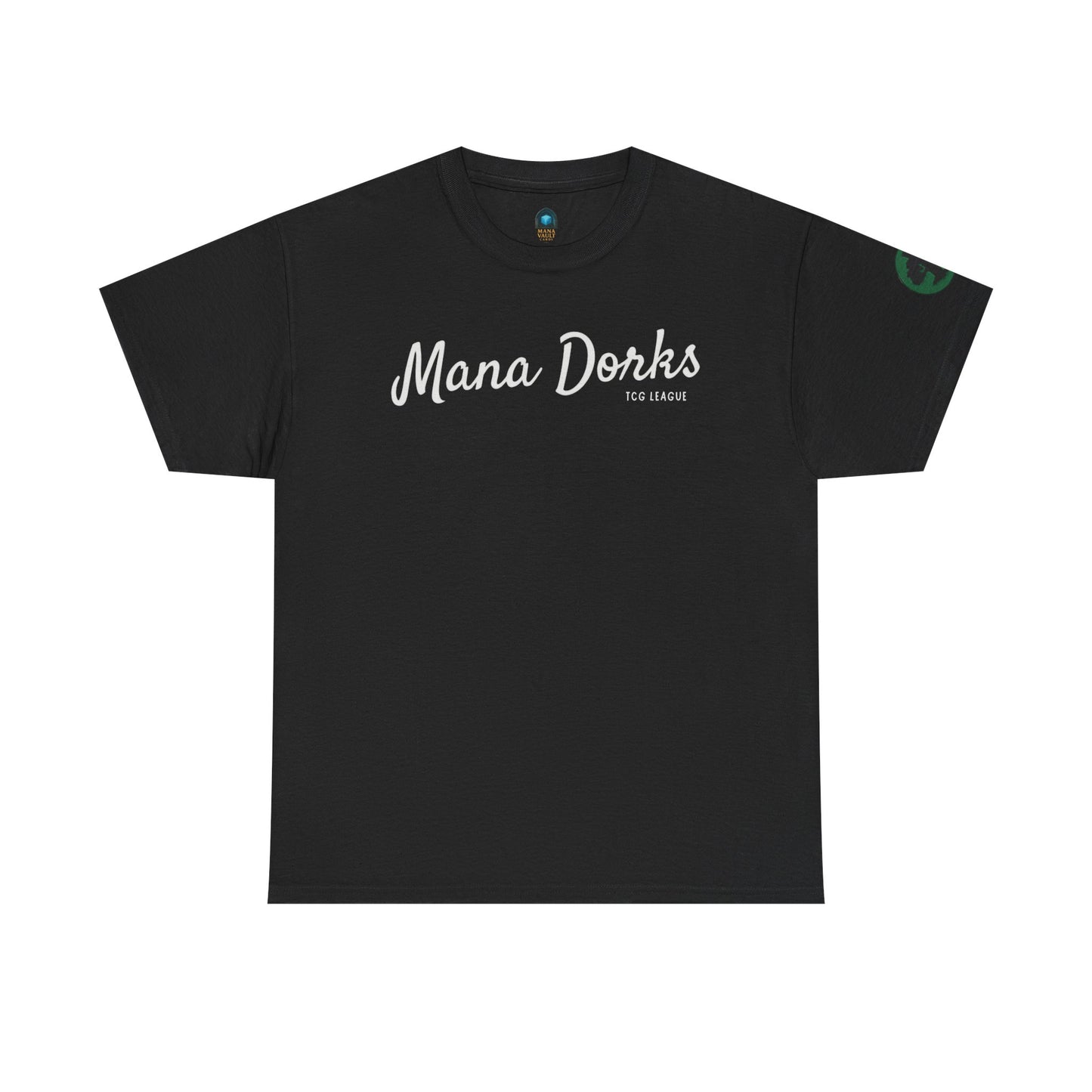Unisex Heavy Cotton Tee - "Mana Dorks TCG League" - Perfect for Gamers and Collectors