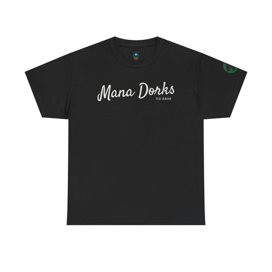 Unisex Heavy Cotton Tee - "Mana Dorks TCG League" - Perfect for Gamers and Collectors