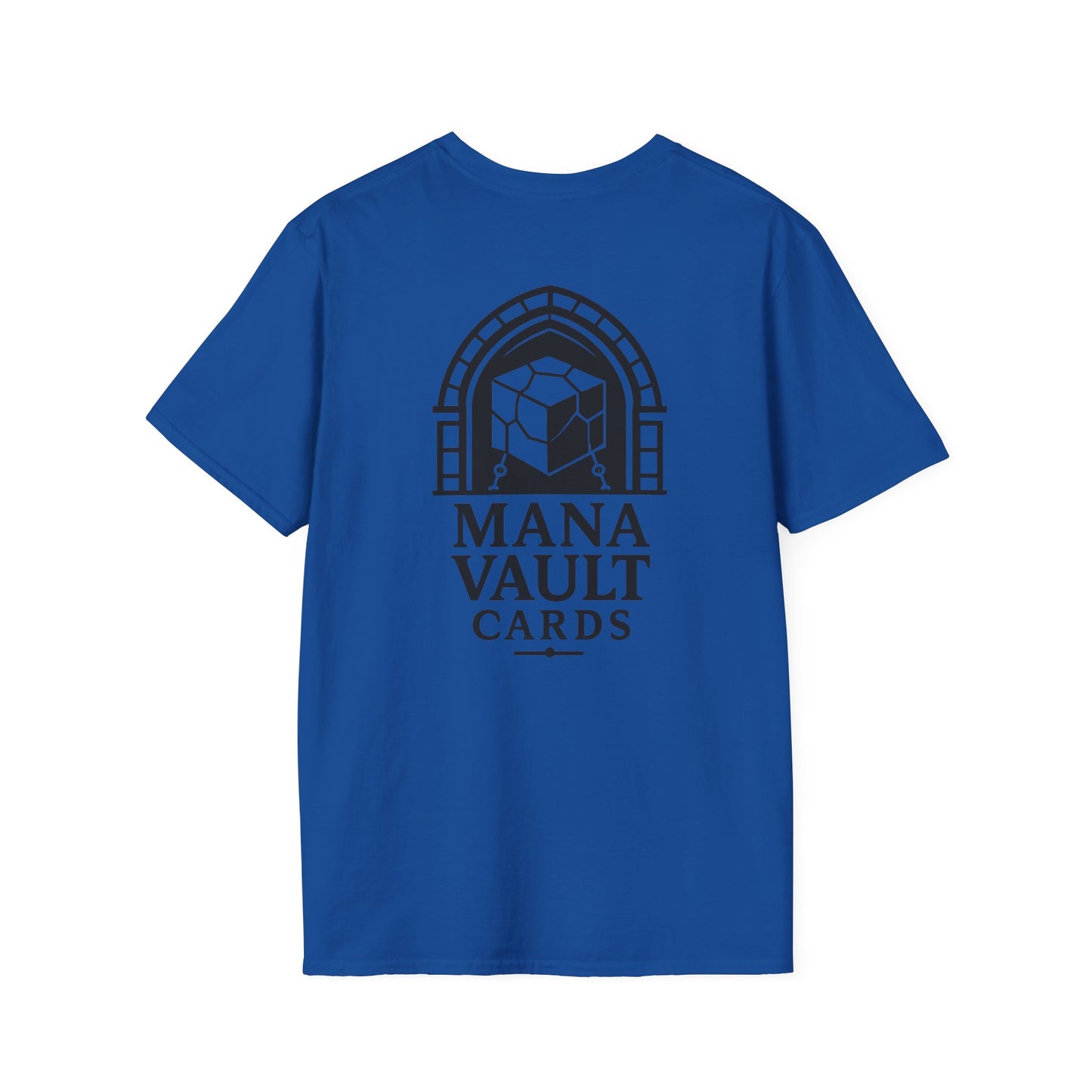Mana Vault Cards Unisex Softstyle T-Shirt - Comfortable Gamer Apparel