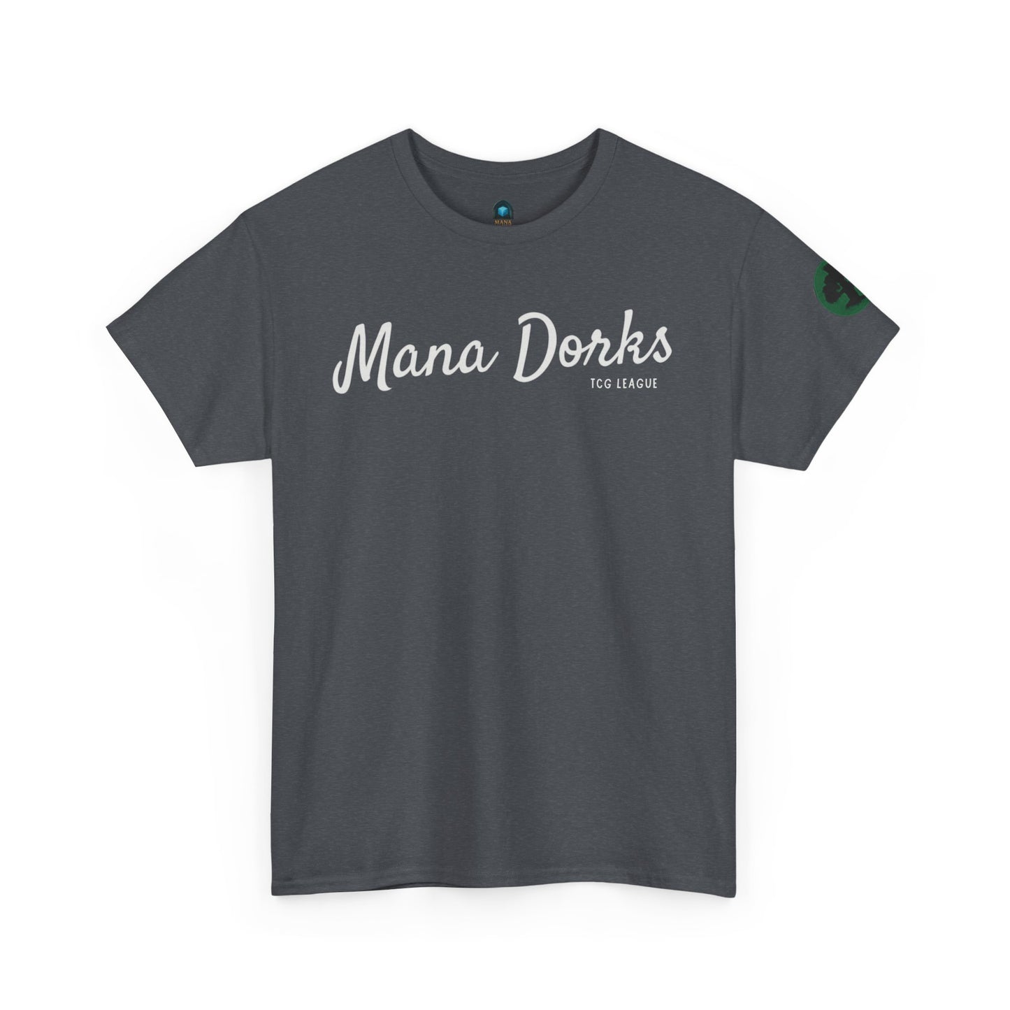 Unisex Heavy Cotton Tee - "Mana Dorks TCG League" - Perfect for Gamers and Collectors