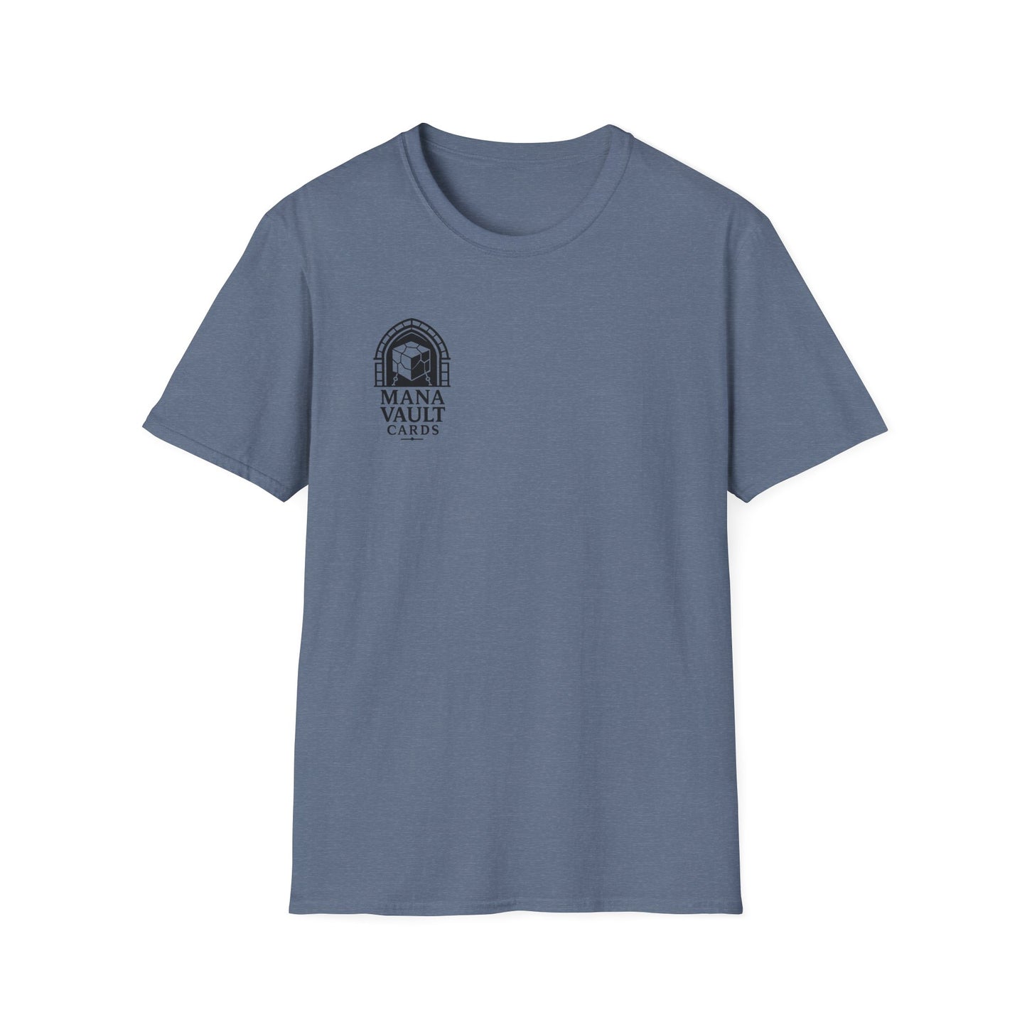 Mana Vault Cards Unisex Softstyle T-Shirt - Comfortable Gamer Apparel