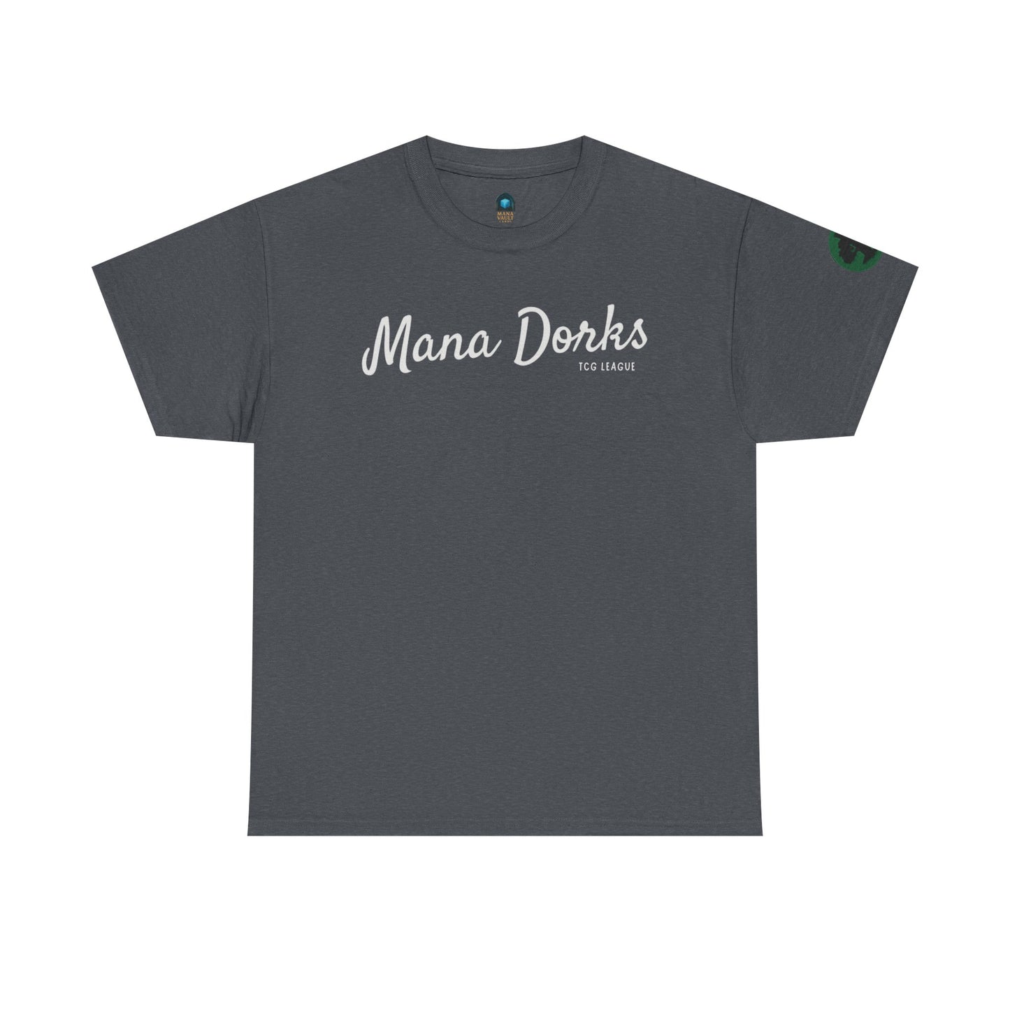 Unisex Heavy Cotton Tee - "Mana Dorks TCG League" - Perfect for Gamers and Collectors