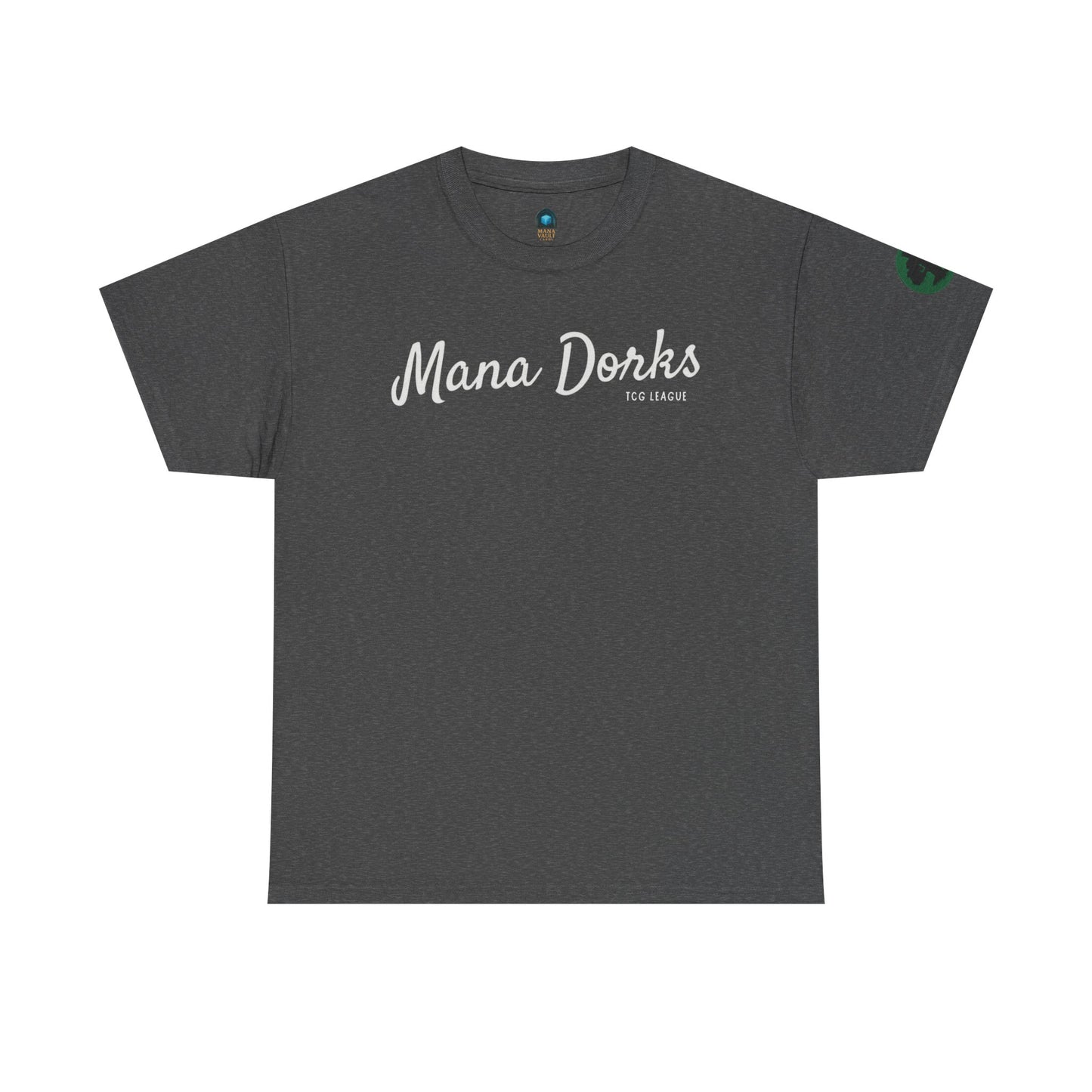 Unisex Heavy Cotton Tee - "Mana Dorks TCG League" - Perfect for Gamers and Collectors