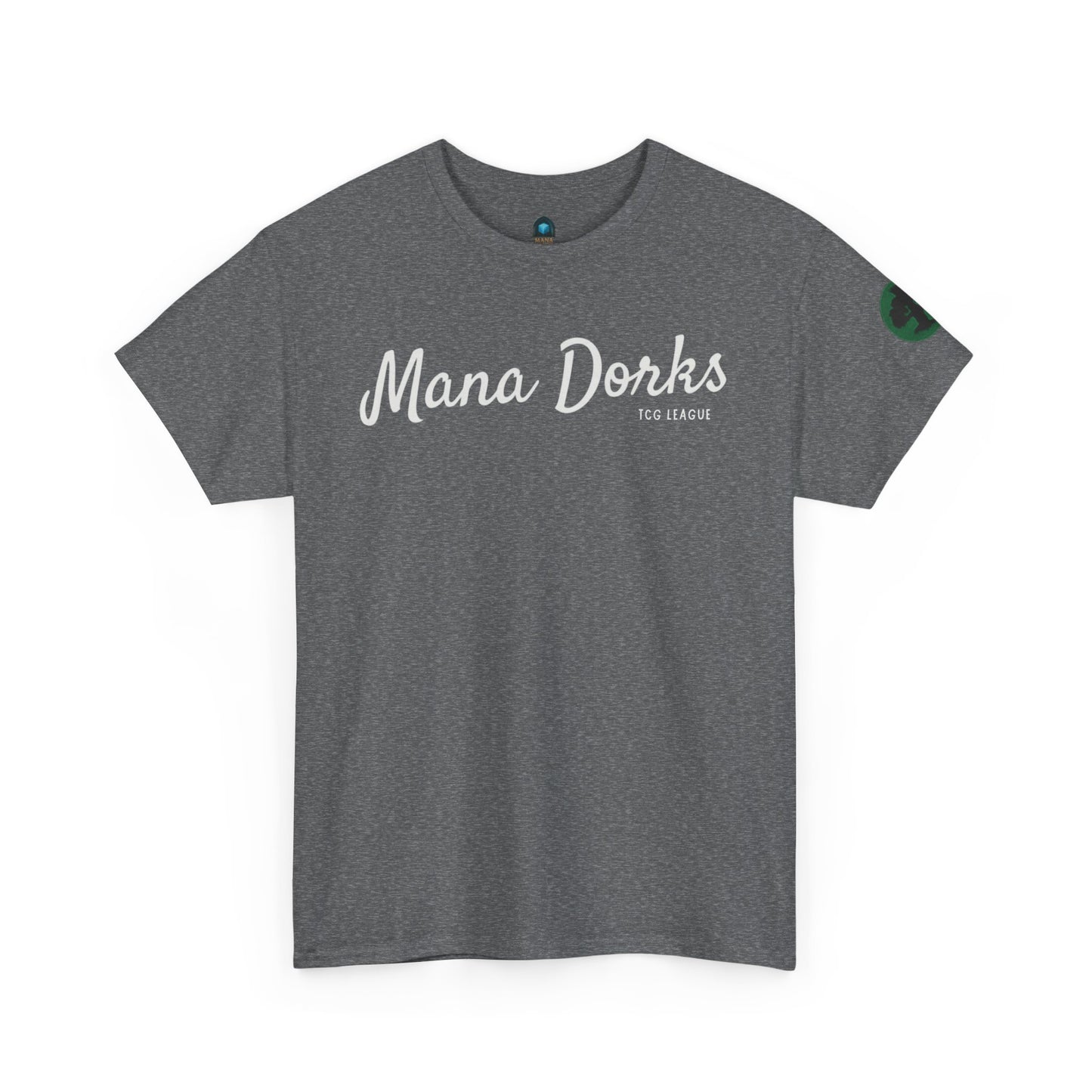 Unisex Heavy Cotton Tee - "Mana Dorks TCG League" - Perfect for Gamers and Collectors