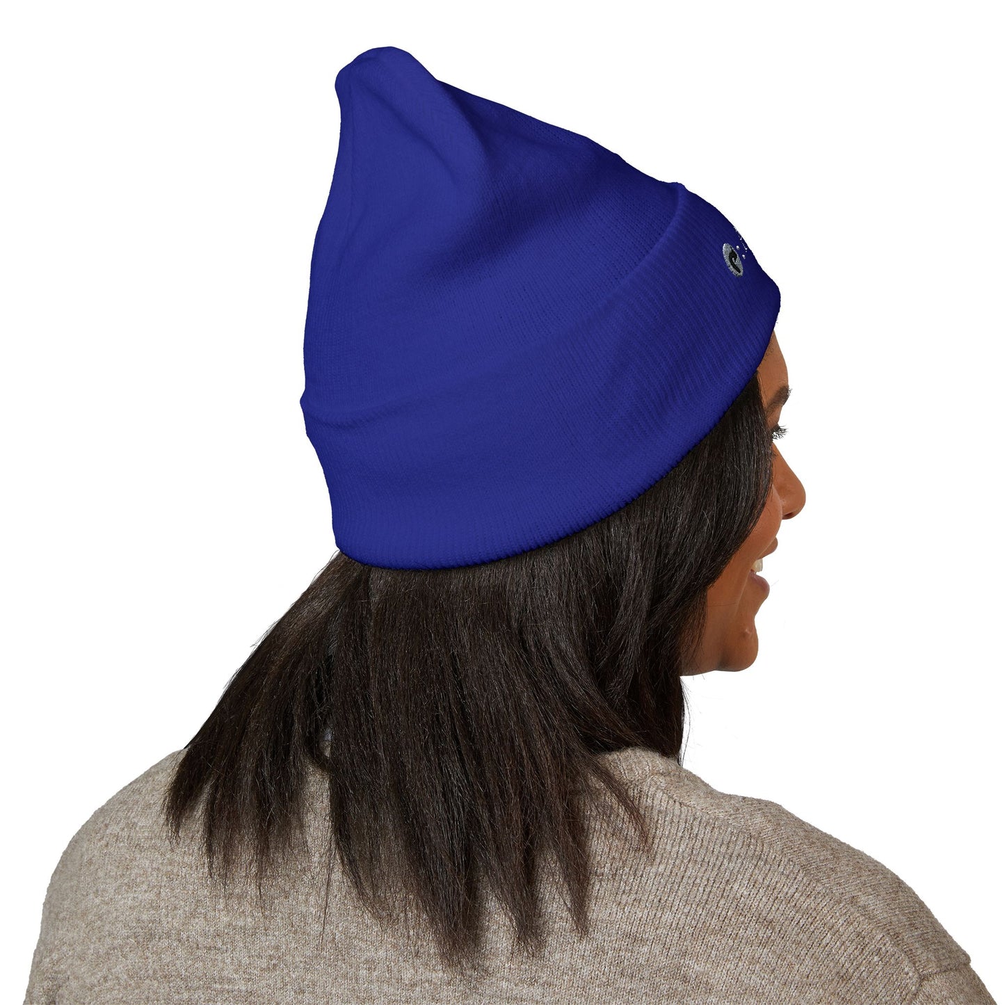 Embroidered Classic Cuffed Beanie - Trendy Winter Accessory