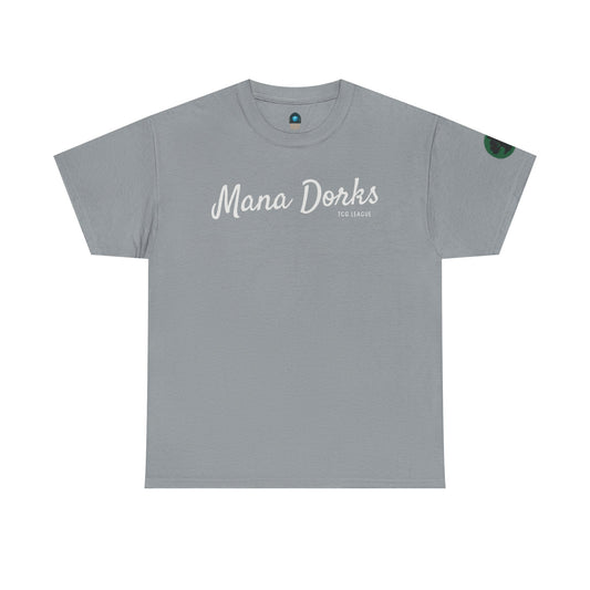 Unisex Heavy Cotton Tee - "Mana Dorks TCG League" - Perfect for Gamers and Collectors