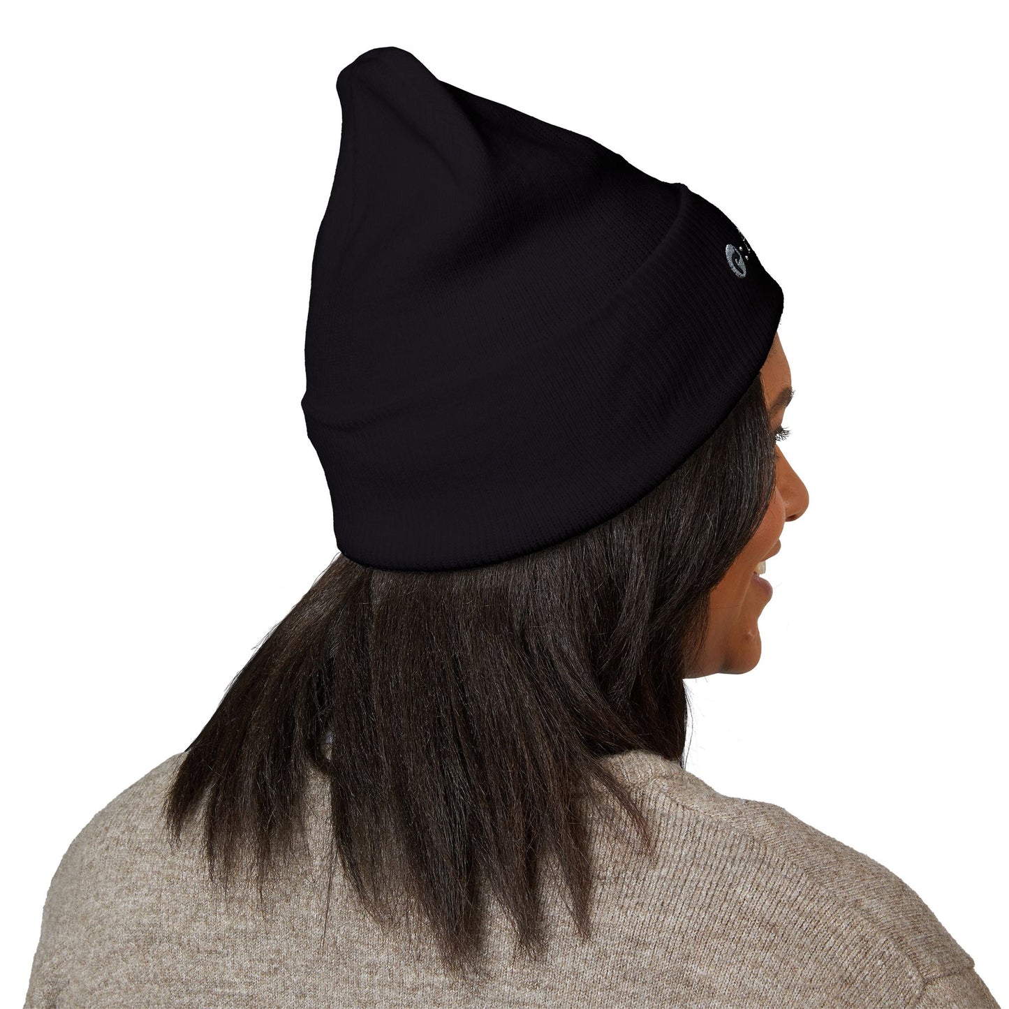 Embroidered Classic Cuffed Beanie - Trendy Winter Accessory
