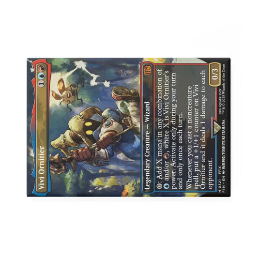 Final Fantasy Magic the Gathering Commander Magnet - Vivi