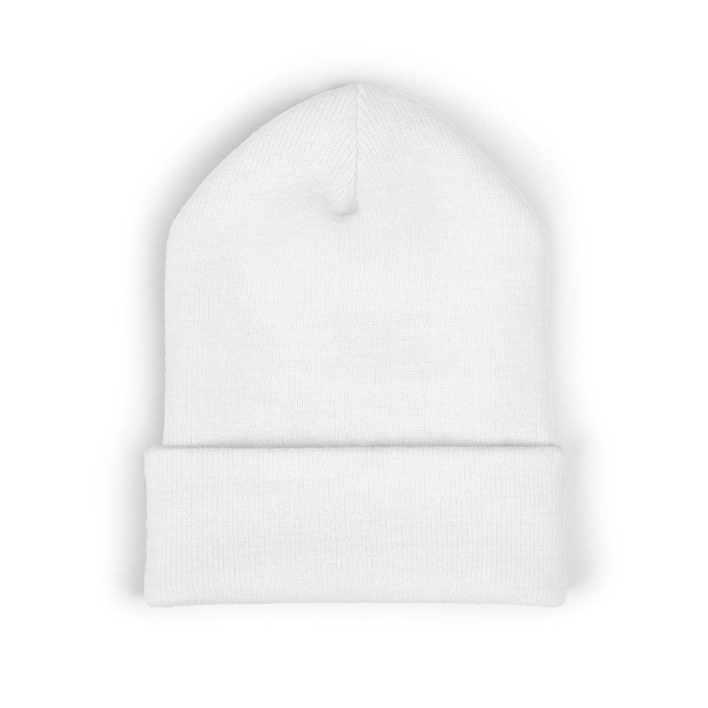 Winter Beanie with Custom Embroidery, Stylish Cuffed Knit Hat, Perfect for Gifts, Casual Wear, Winter Accessories, Coziness, Fashion
