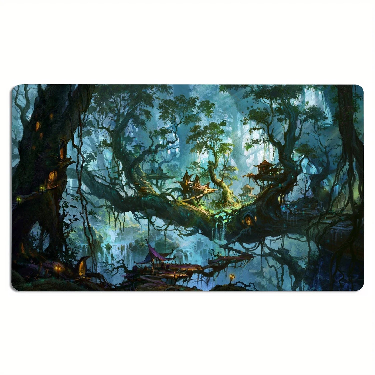 Magic Gathering MTG Gaming Mats TCG CCG Trading Card Game Table Mat Rules Area rubber mouse pad Party Player Accessories XXL