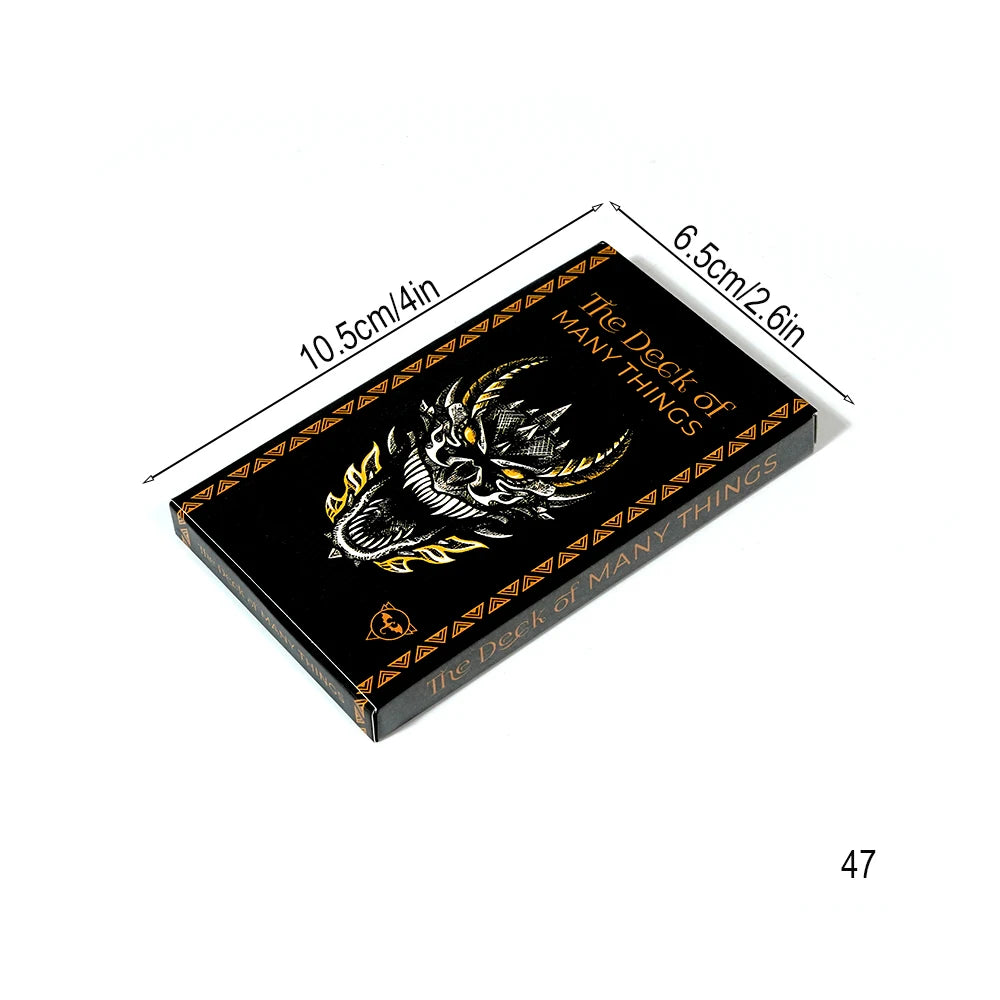 The Deck of Many Things Compatible w/ Dungeons and Dragons Fifth Edition Dungeon Master Accessories D&D Gifts Fifth Edition Gift
