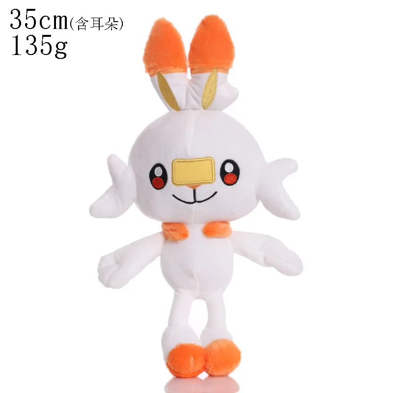 Newest Pokemon 25 Types Poke Ball Plush Toys Mew Umbreon Ivysaur Stuffed Doll Sprigatito Fuecoco Hobbies Collection Gifts