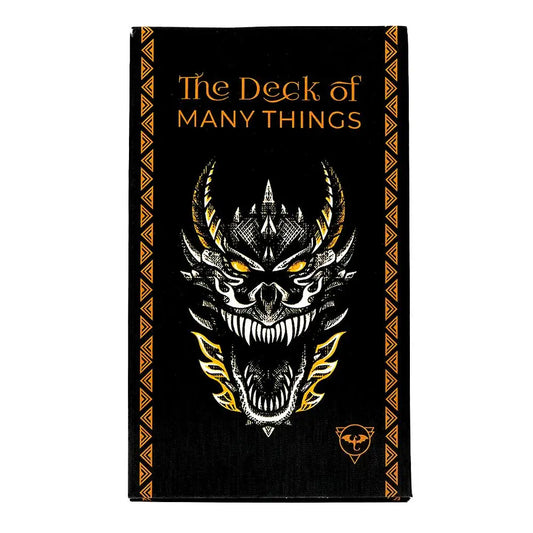 The Deck of Many Things Compatible W/ Dungeons and Dragons Fifth Edition Accessories D&D Gifts Fifth Edition Gift 10.3*6cm