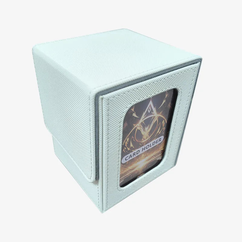 UpscalePULeather100+Game Card Deck Box Magic: The Gathering Window Storage Box Packaging BoxPUCassette