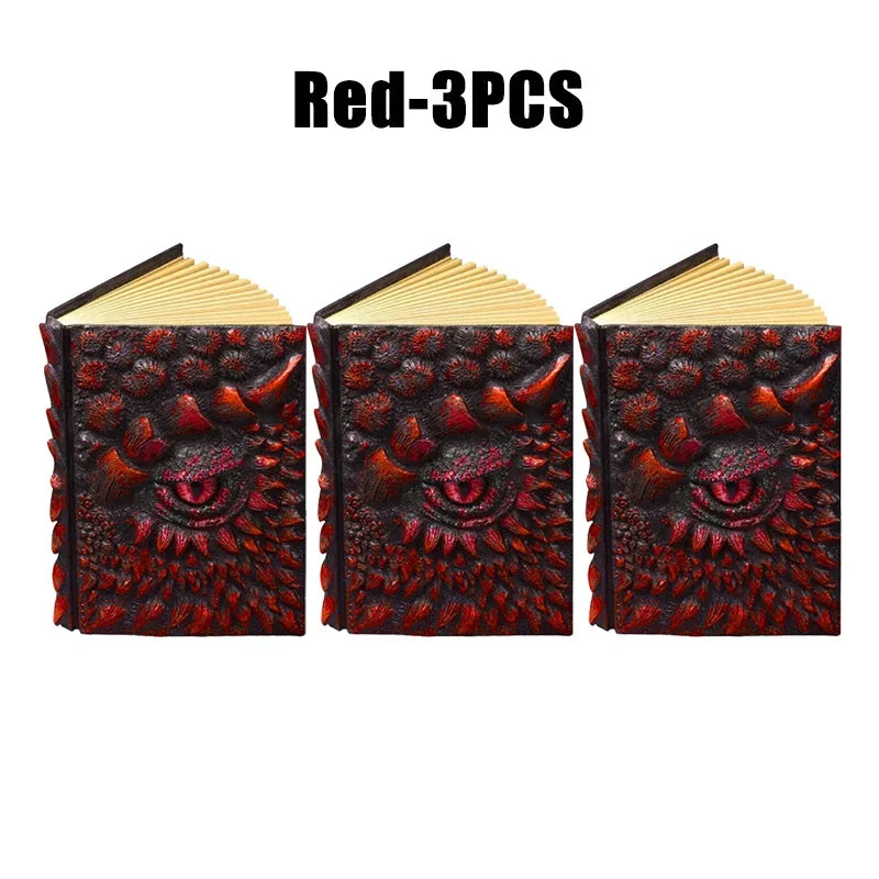 3D Dragons Journal Writing DND Notebook Refillable Notebook For Dungeons and Dragons Accessories/D&D DM Master Gifts