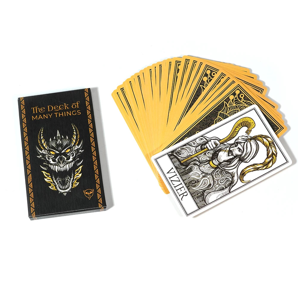 The Deck of Many Things Compatible w/ Dungeons and Dragons Fifth Edition Dungeon Master Accessories D&D Gifts Fifth Edition Gift