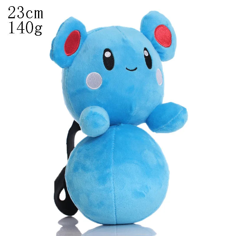 Newest Pokemon 25 Types Poke Ball Plush Toys Mew Umbreon Ivysaur Stuffed Doll Sprigatito Fuecoco Hobbies Collection Gifts