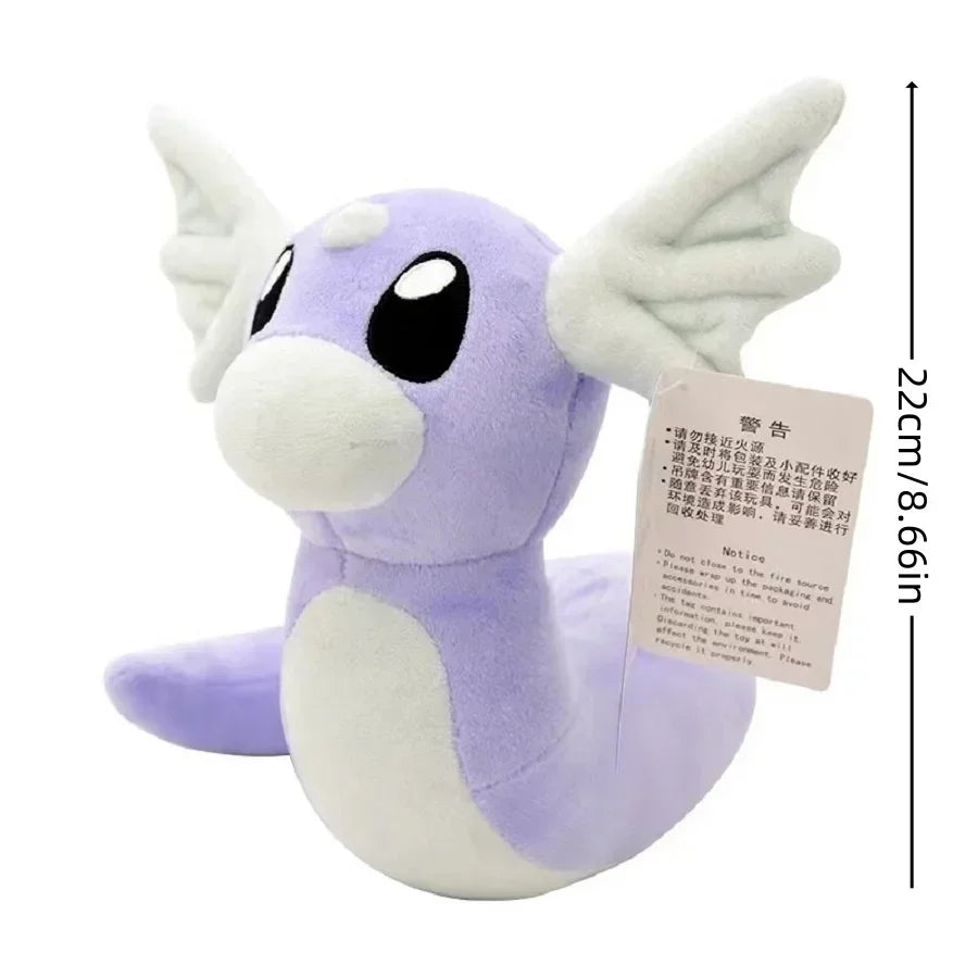POKEMON Original Plush Toy Gengar Pikachu Charizard Genuine Plush Doll Soft Kawaii Cute Cartoon Piplup Toys for Kids Gift