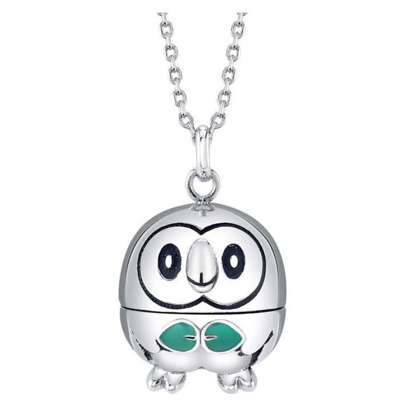 Pokemon Cartoon Animation Necklace Pendant Jewelry Teen Men and Women Fashion Trend High-End Accessories Decoration Gifts