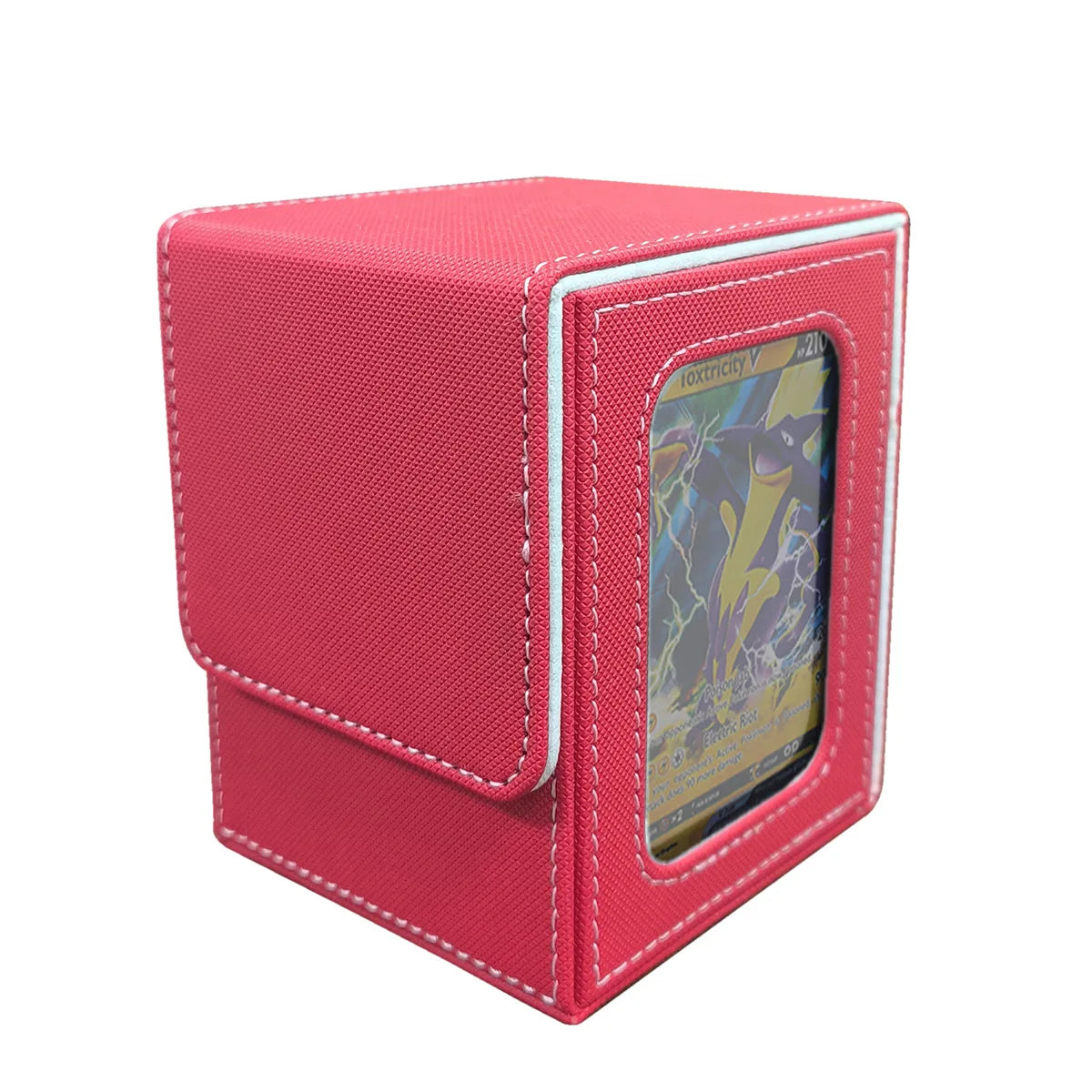 UpscalePULeather100+Game Card Deck Box Magic: The Gathering Window Storage Box Packaging BoxPUCassette