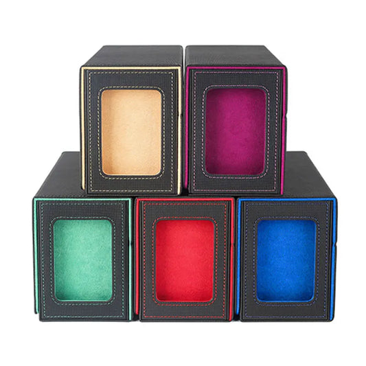 2025 New commander Trading Card Deck Storage Box Game magic the gathering triple sleeved TCG game case collection