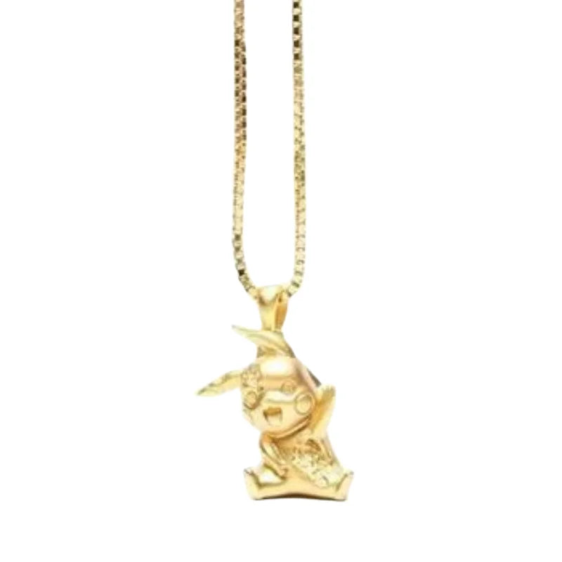 Pokemon Cartoon Animation Necklace Pendant Jewelry Teen Men and Women Fashion Trend High-End Accessories Decoration Gifts