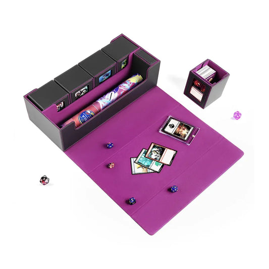 MTG Deck Box Holds Card Deck Boxes with Playmat and Dice Box, Trading Card Storage Box For Magic Game Cards