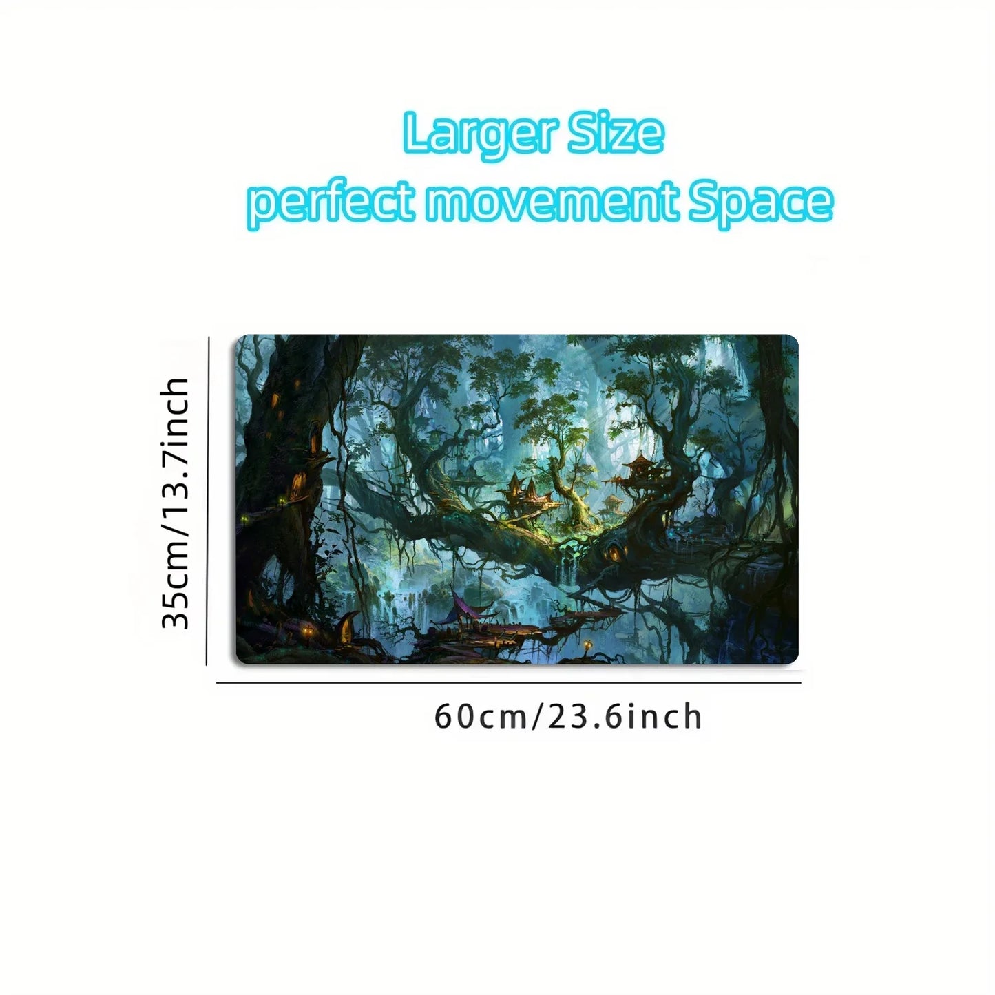 Magic Gathering MTG Gaming Mats TCG CCG Trading Card Game Table Mat Rules Area rubber mouse pad Party Player Accessories XXL