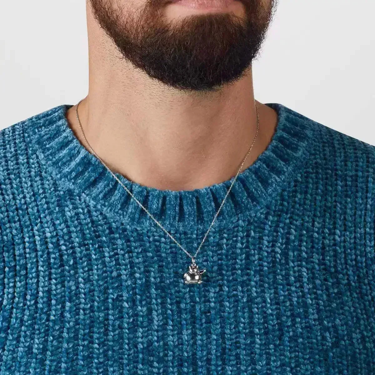 Pokemon Cartoon Animation Necklace Pendant Jewelry Teen Men and Women Fashion Trend High-End Accessories Decoration Gifts