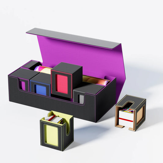 MTG Deck Box Holds Card Deck Boxes with Playmat and Dice Box, Trading Card Storage Box For Magic Game Cards