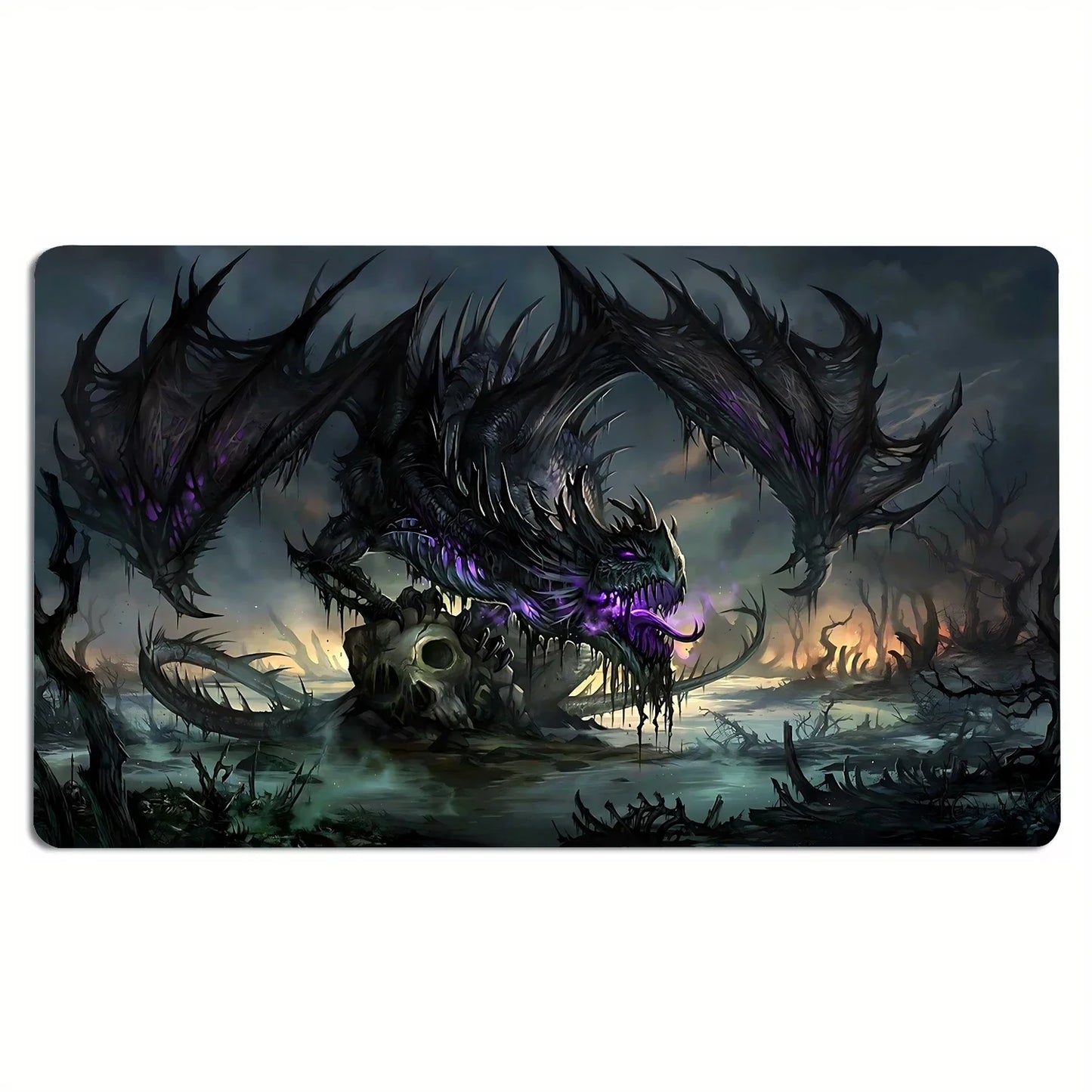 Magic Gathering MTG Gaming Mats TCG CCG Trading Card Game Table Mat Rules Area rubber mouse pad Party Player Accessories XXL