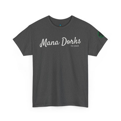 Unisex Heavy Cotton Tee - "Mana Dorks TCG League" - Perfect for Gamers and Collectors