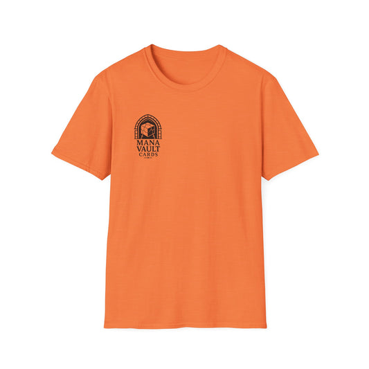 Mana Vault Cards Unisex Softstyle T-Shirt - Comfortable Gamer Apparel