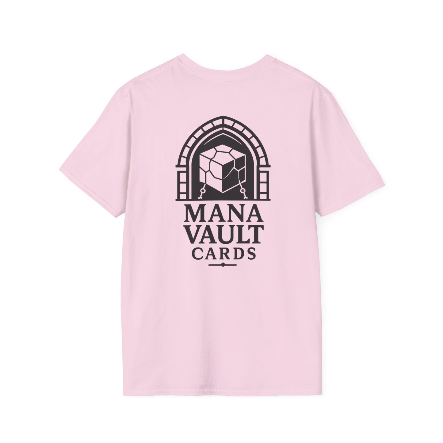 Mana Vault Cards Unisex Softstyle T-Shirt - Comfortable Gamer Apparel