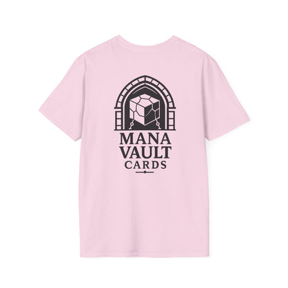Mana Vault Cards Unisex Softstyle T-Shirt - Comfortable Gamer Apparel