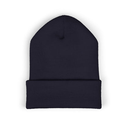 Embroidered Classic Cuffed Beanie - Trendy Winter Accessory