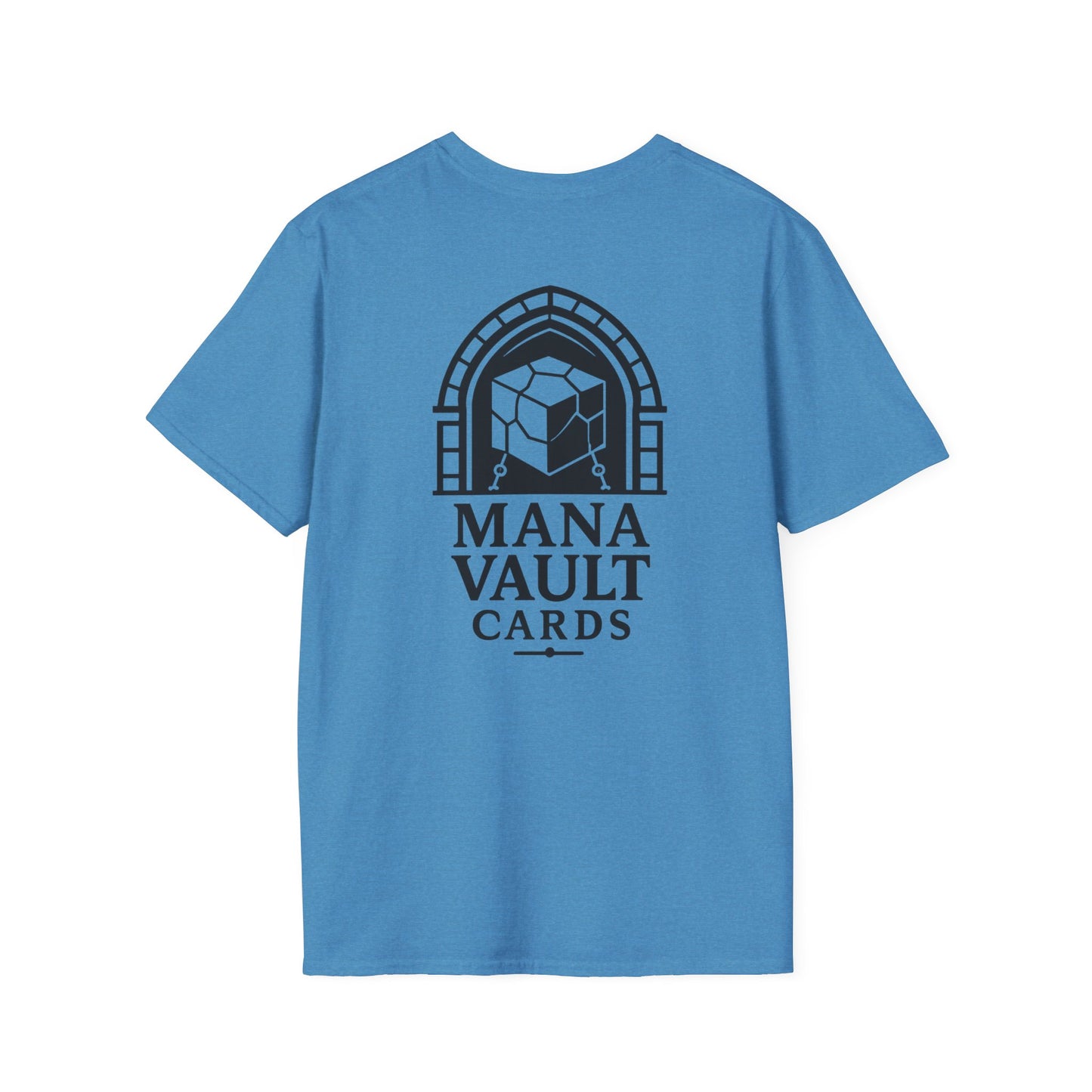 Mana Vault Cards Unisex Softstyle T-Shirt - Comfortable Gamer Apparel