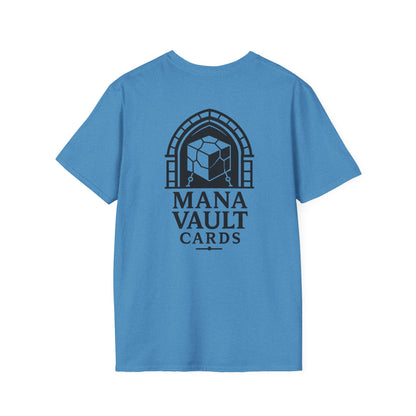 Mana Vault Cards Unisex Softstyle T-Shirt - Comfortable Gamer Apparel