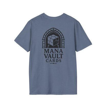 Mana Vault Cards Unisex Softstyle T-Shirt - Comfortable Gamer Apparel