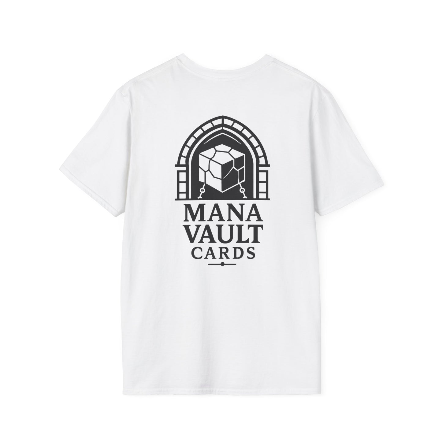 Mana Vault Cards Unisex Softstyle T-Shirt - Comfortable Gamer Apparel