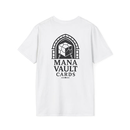 Mana Vault Cards Unisex Softstyle T-Shirt - Comfortable Gamer Apparel