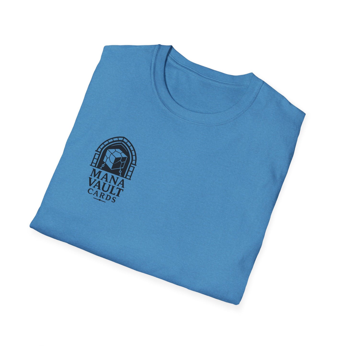 Mana Vault Cards Unisex Softstyle T-Shirt - Comfortable Gamer Apparel