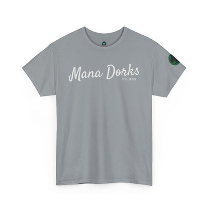 Unisex Heavy Cotton Tee - "Mana Dorks TCG League" - Perfect for Gamers and Collectors
